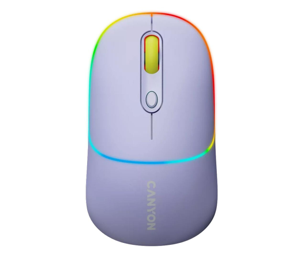CANYON MW-22 2w1 RGB Fioletowa - 1273574 - zdjęcie